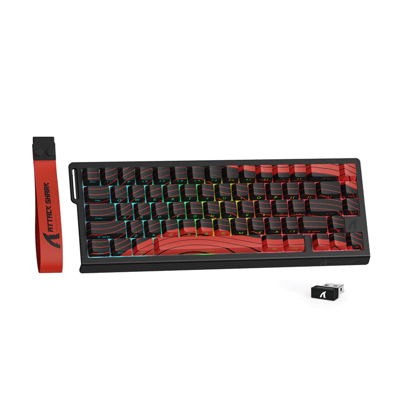 Attack Shark X68 PRO HE Mechanical Gaming Keyboard – Ergonomic RGB Mechanical Keyboard - Image 2