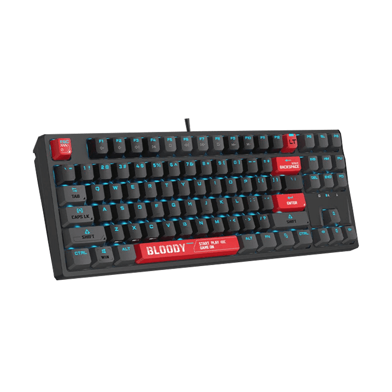 Bloody AT87 Alpha Optical Switch Keyboard Gaming - Image 2