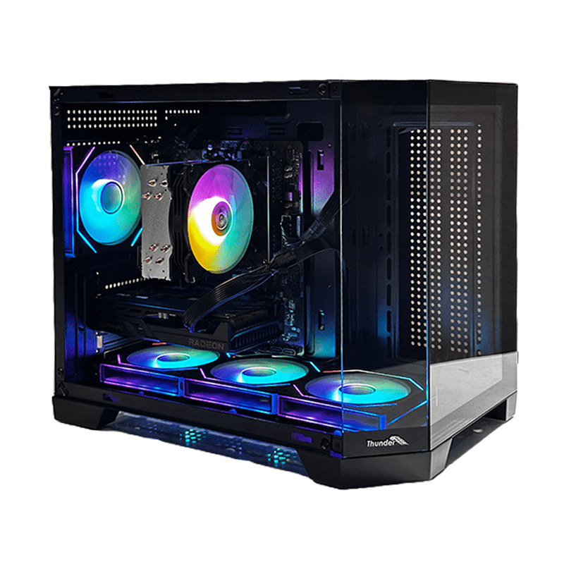 Gaming PC Ryzen 5 5600 RX 6600 build