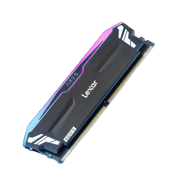 Lexar ARES RGB 32GB (16*2) DDR5 6400MHz Desktop RAM – High Performance Gaming Memory 1 Lexar ARES RGB 32GB DDR5 6400MHz desktop RAM kit