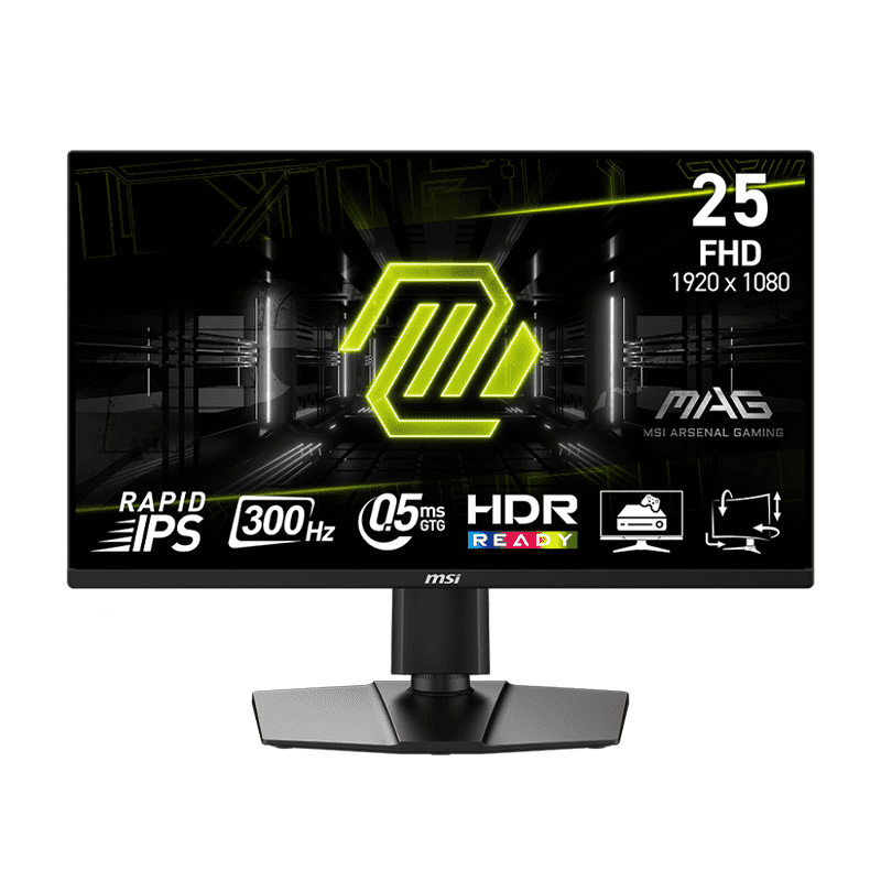 MAG 255PXF Gaming Monitor 24.5" Full HD rapid IPS panel