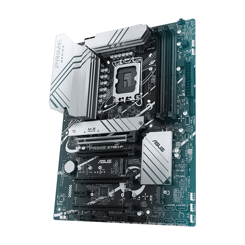 ASUS Prime Z790-P CSM DDR5 Motherboard 1 ASUS Z790‑P DDR5 ATX motherboard front view