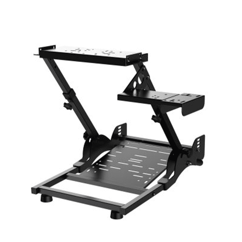PXN A10 Universal Racing Wheel Stand for Sim Racing 1 PXN A10 Racing Stand foldable sim wheel mount in black