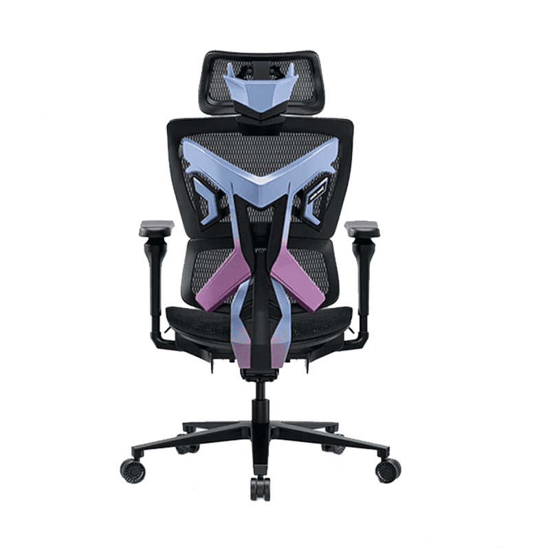 ANDASEAT X-AIR PRO Chair Celeste Black Fabric ergonomic gaming seat