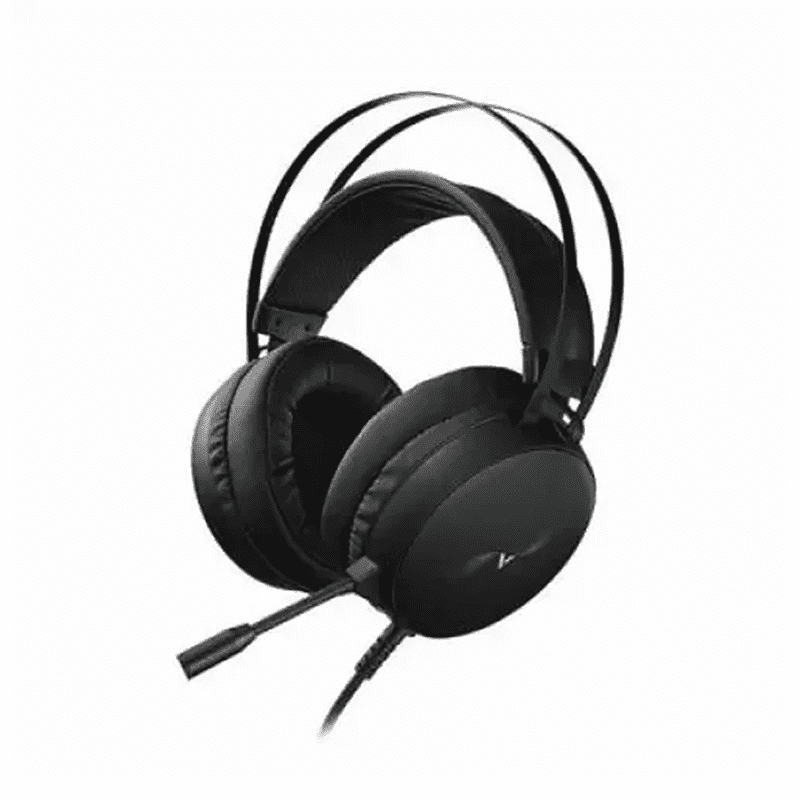 RAPOO VH310 Virtual 7.1 Channels Gaming Headset Black for Immersive PC Gaming 1 RAPOO VH310 gaming headset black front view