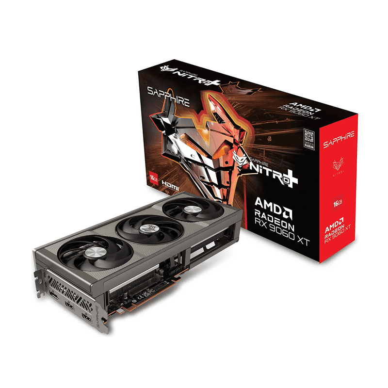 SAPPHIRE NITRO+ RX 9060 XT 16GB gaming graphics card