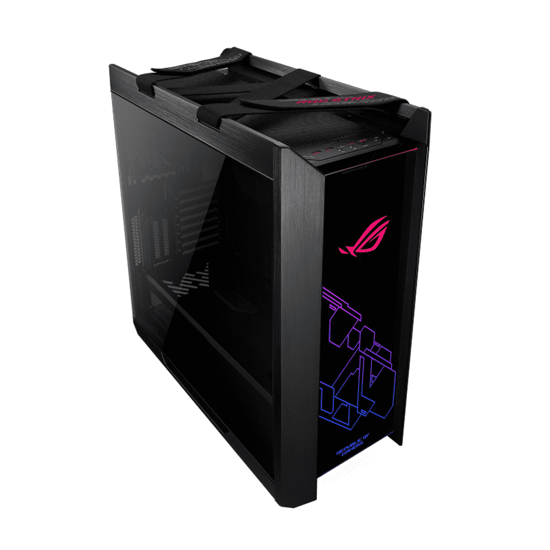 ASUS ROG Helios GX601 Black Used Gaming Case – 10/10 Condition E-ATX Chassis 1 ASUS ROG Helios GX601 Black used gaming case