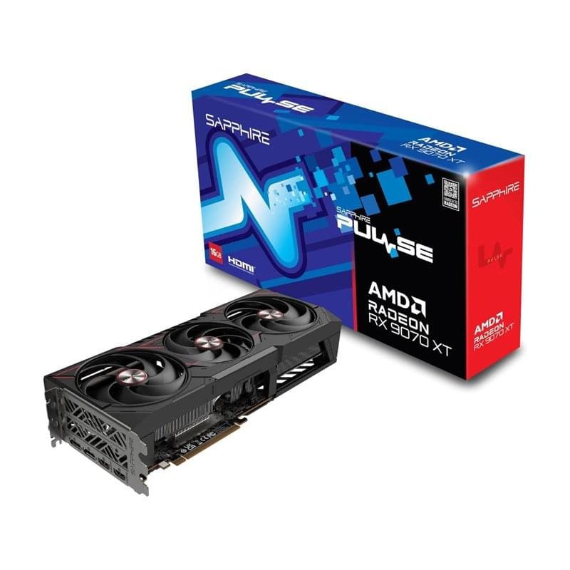 Sapphire Pulse RX 9070 XT 16GB Gaming Graphics Card – RDNA 4 High-Performance GPU 1 Sapphire Pulse RX 9070 XT 16GB graphics card
