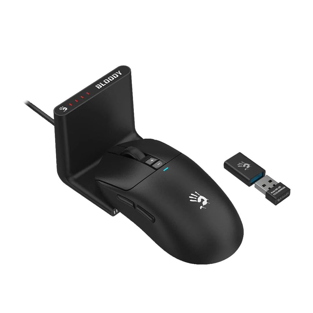 Bloody R72 Pro Duo wireless gaming mouse RGB setup