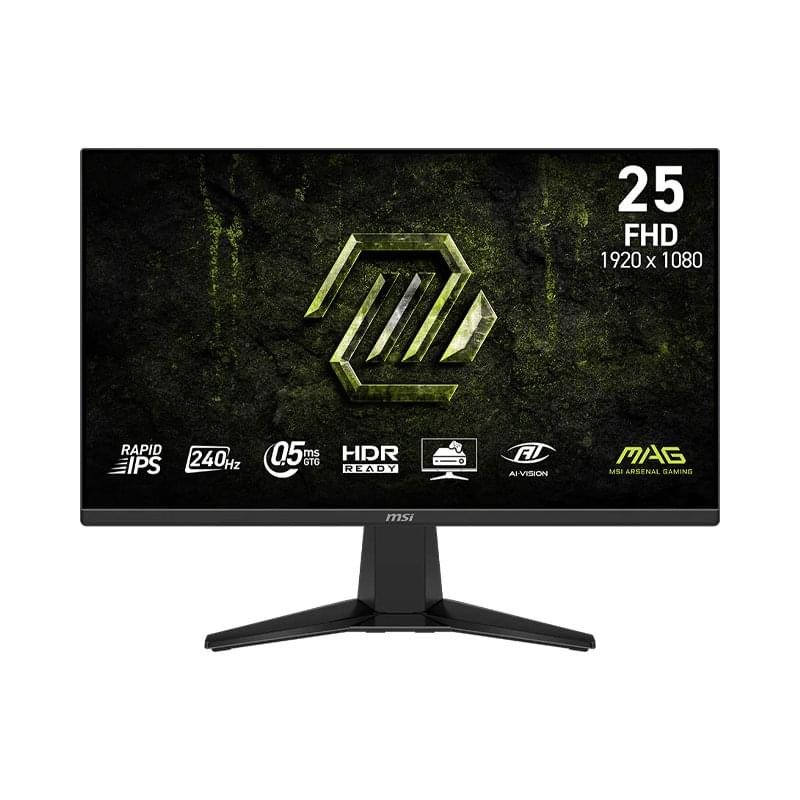 MSI MAG 255F X24 24.5 Inch 240Hz Rapid IPS Gaming Monitor 1 MSI MAG 255F X24 240Hz gaming monitor