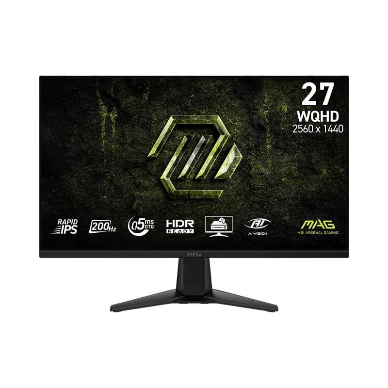 MSI MAG 275QF E20 27 Inch WQHD 200Hz Rapid IPS Gaming Monitor 1 MSI MAG 275QF E20 27 inch WQHD gaming monitor