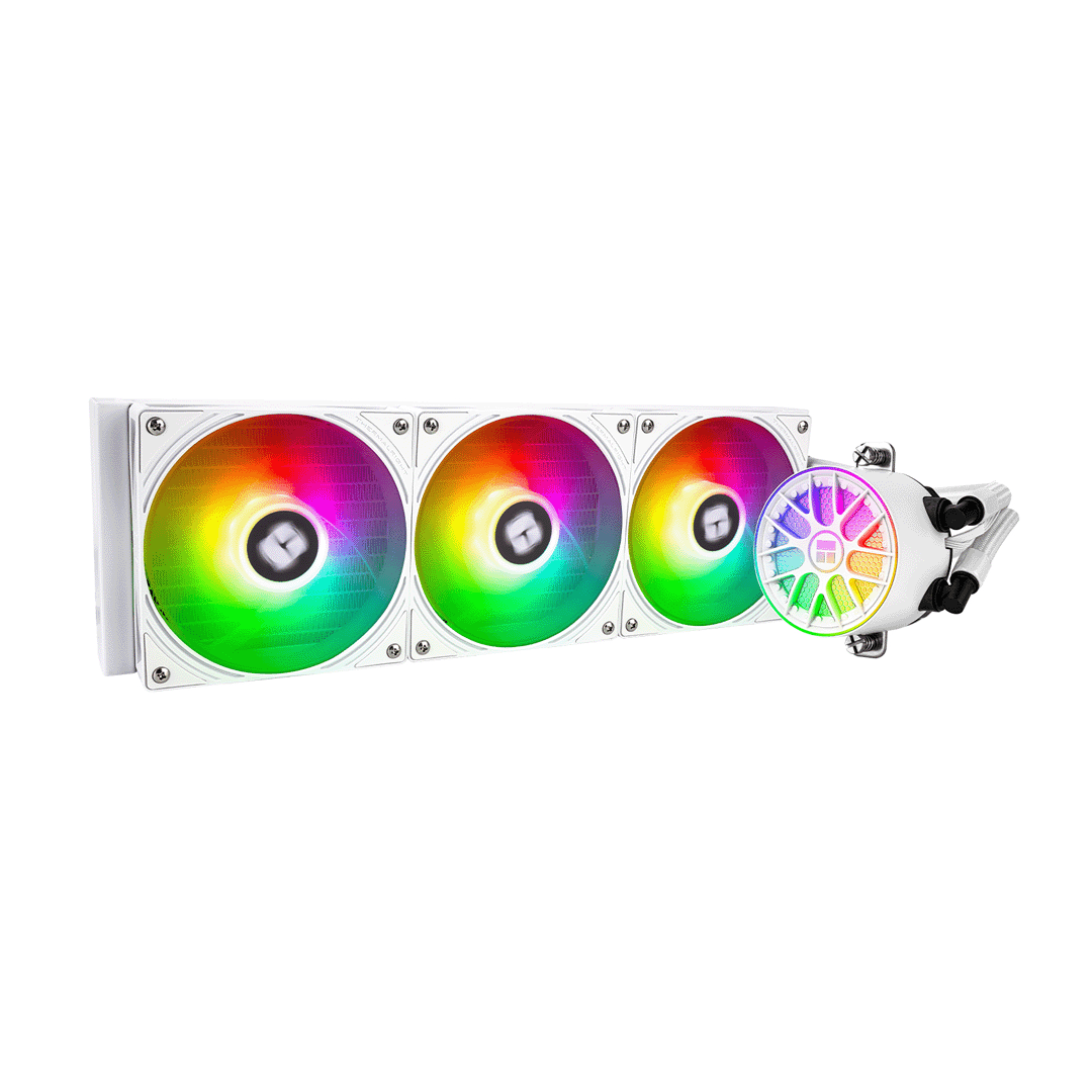 Thermalright Aqua Elite 360 V6 ARGB White 360mm AIO CPU Cooler 1 Thermalright Aqua Elite 360 V6 ARGB White CPU liquid cooler