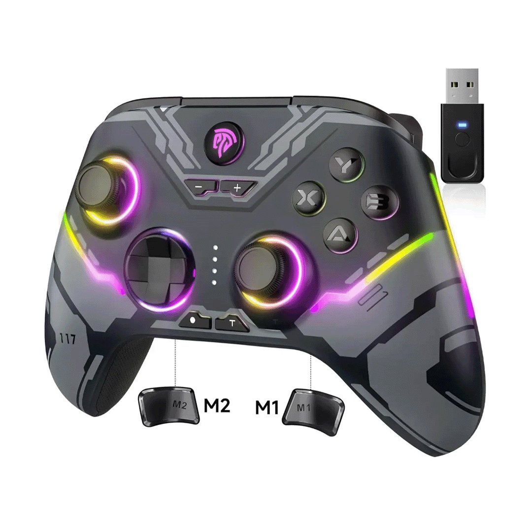 EasySMX X15 Zelda Wireless Gaming Controller with Hall Effect Joysticks 1 EasySMX X15 Zelda wireless gaming controller