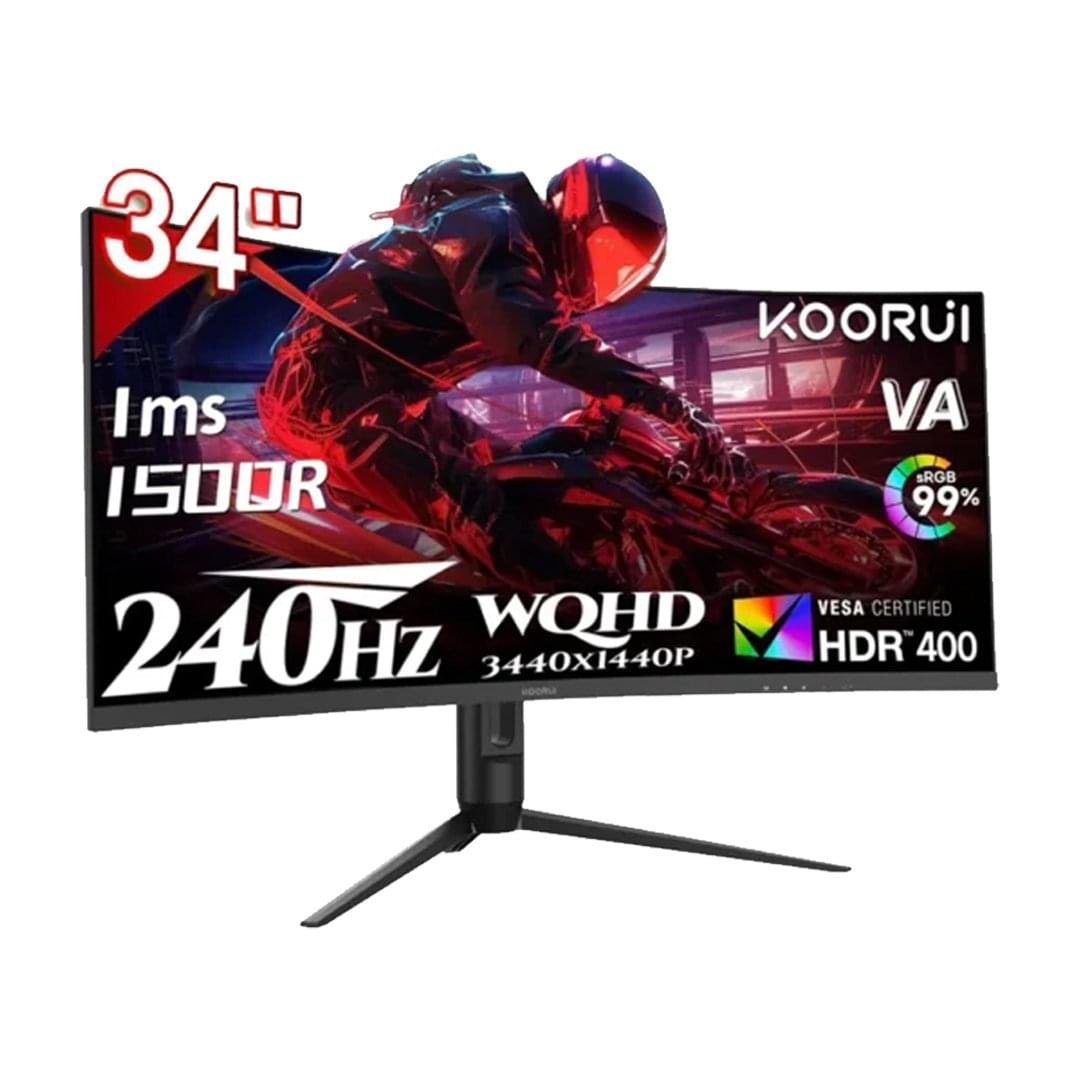 KOORUI G3441XC 34 inch ultrawide gaming monitor