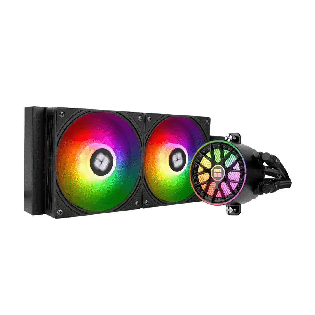 Thermalright Aqua Elite 240 V6 ARGB 240mm CPU Liquid Cooler Black 1 Thermalright Aqua Elite 240 V6 ARGB CPU liquid cooler black
