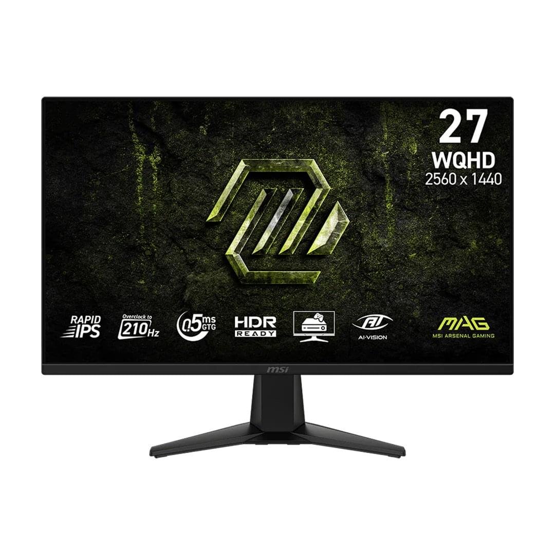 MSI MAG 275QF E21 27-Inch WQHD 210Hz Rapid IPS Gaming Monitor 1 MSI MAG 275QF E21 gaming monitor