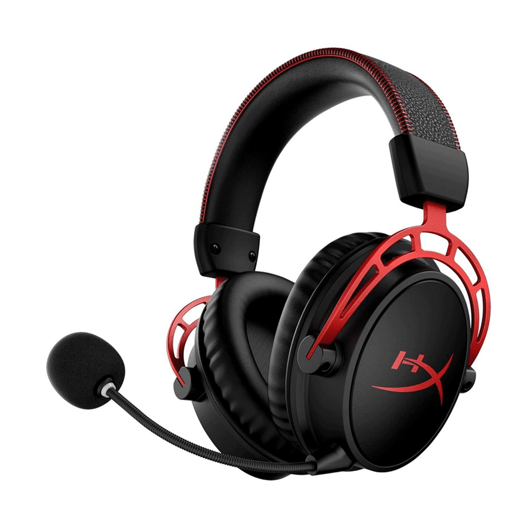 HyperX Cloud Alpha Wireless Gaming Headset Black Red 1 HyperX Cloud Alpha Wireless Black Red Gaming Headset