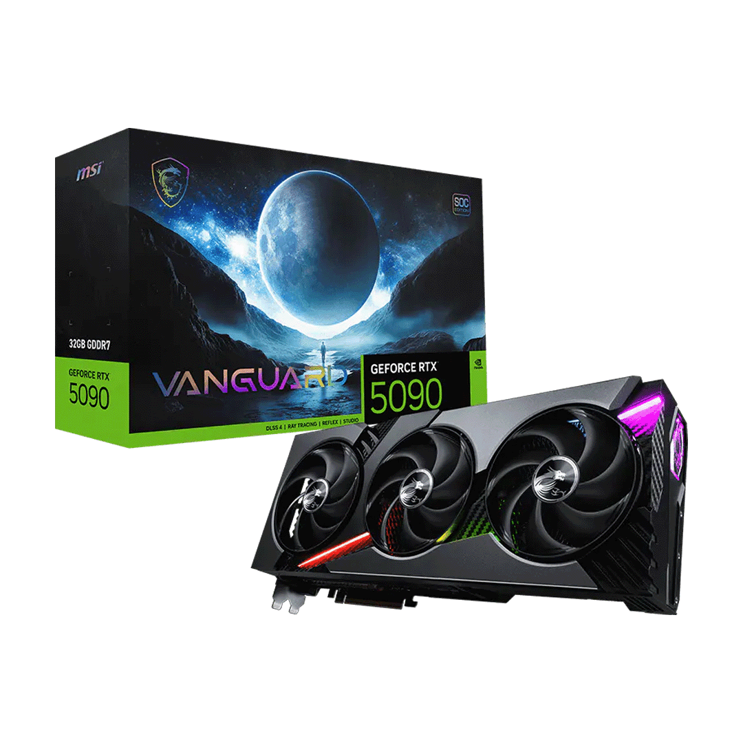 MSI GeForce RTX 5090 32G VANGUARD SOC Graphics Card